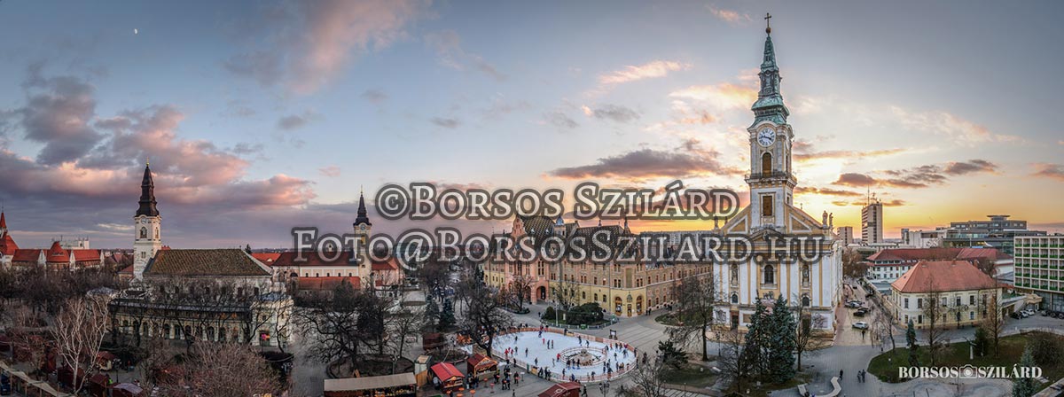 Borsos Szilárd: Kecskemét belvárosi panoráma