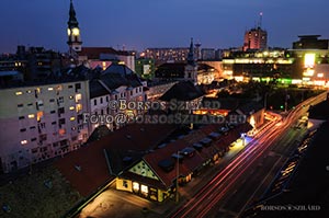 Borsos Szilárd: Rohanó idő a Kiskörúton (Kecskemét)